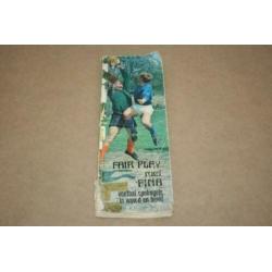 Plaatjesalbum - Fair Play met Fina (voetbal) - Ca 1970 !!