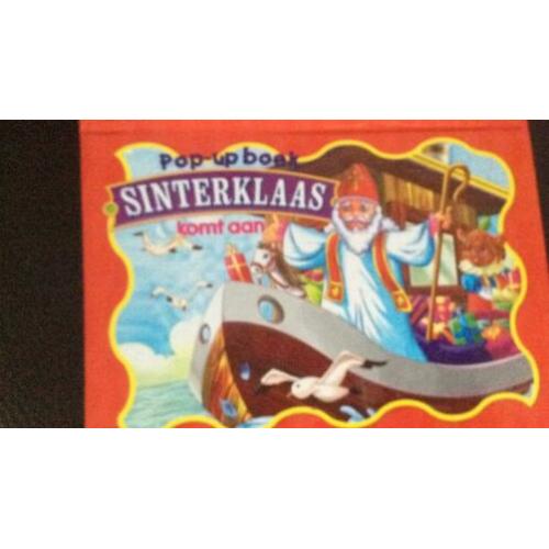 Pop up boek Sinterklaas