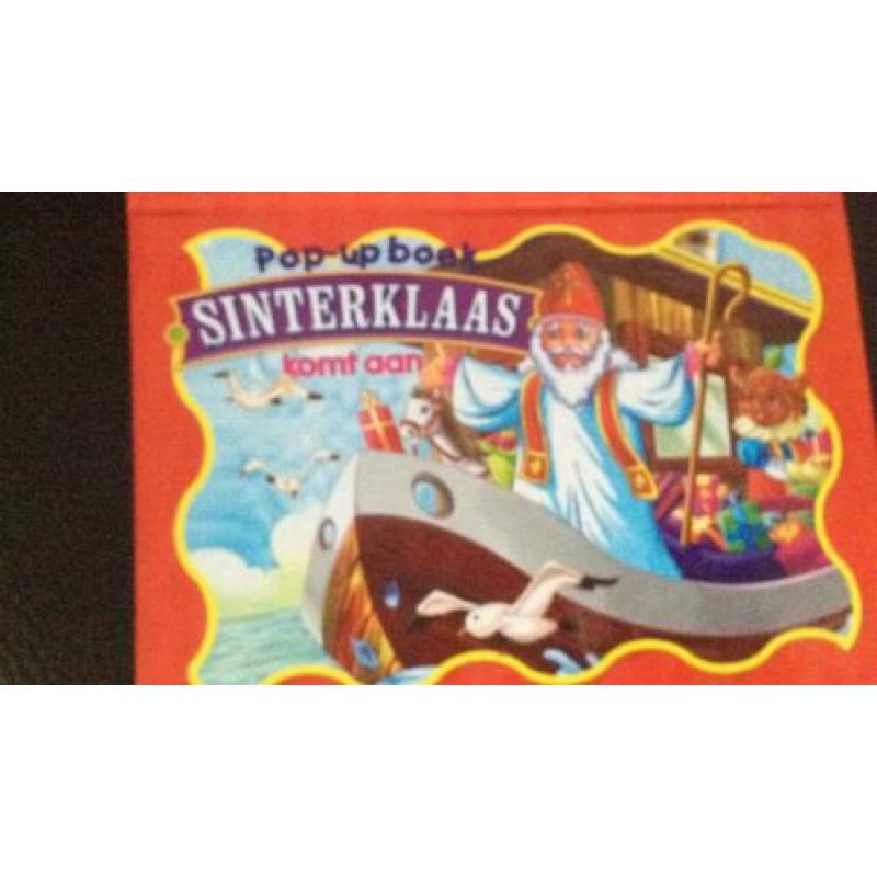 Pop up boek Sinterklaas