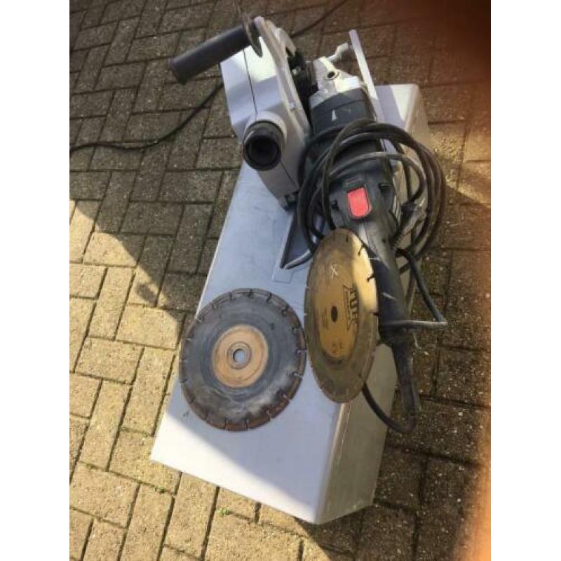 Atlas Copco sleuven slijp / frees machine DME/0 2300 watt