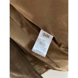 Ibana leren jasje maat 34/36