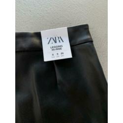 Legging leerlook Zara mt 36
