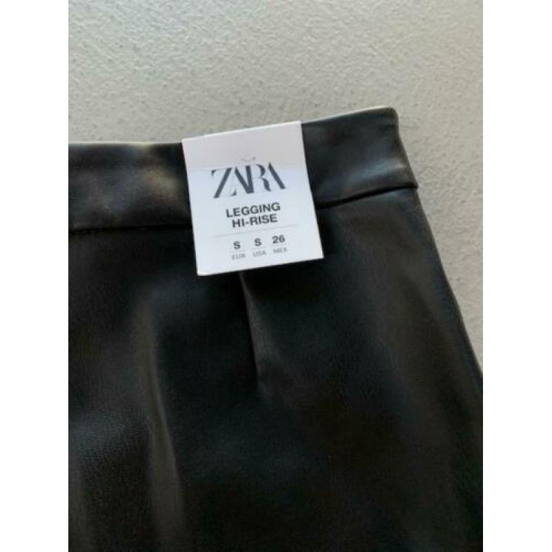 Legging leerlook Zara mt 36