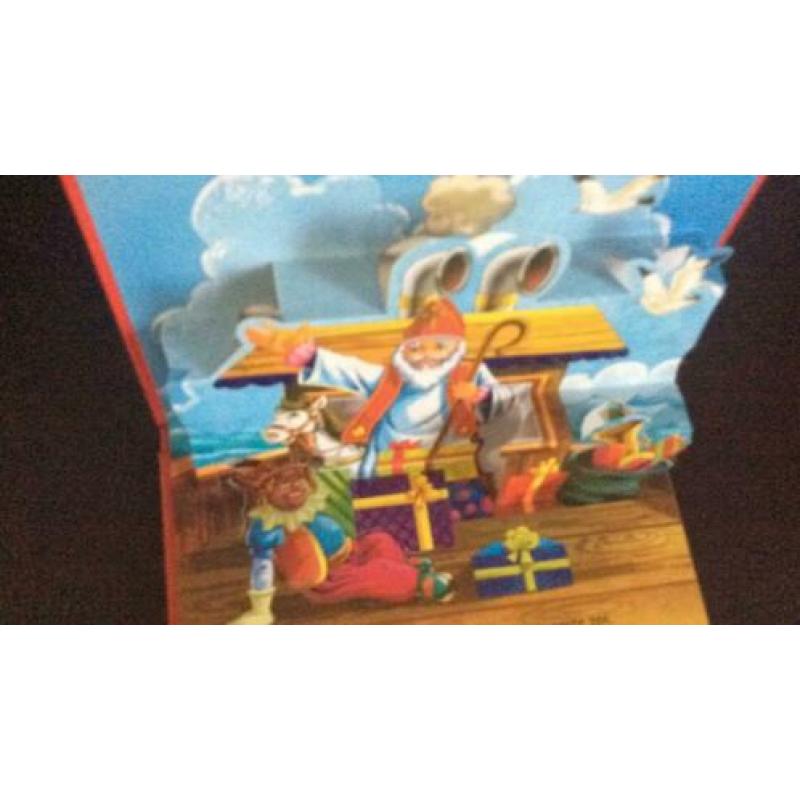 Pop up boek Sinterklaas