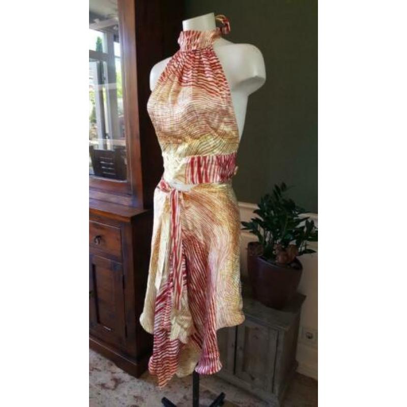 ZGAN rode 2 delige TARA JARMON setje M 38/40/42 jas,rok,rood