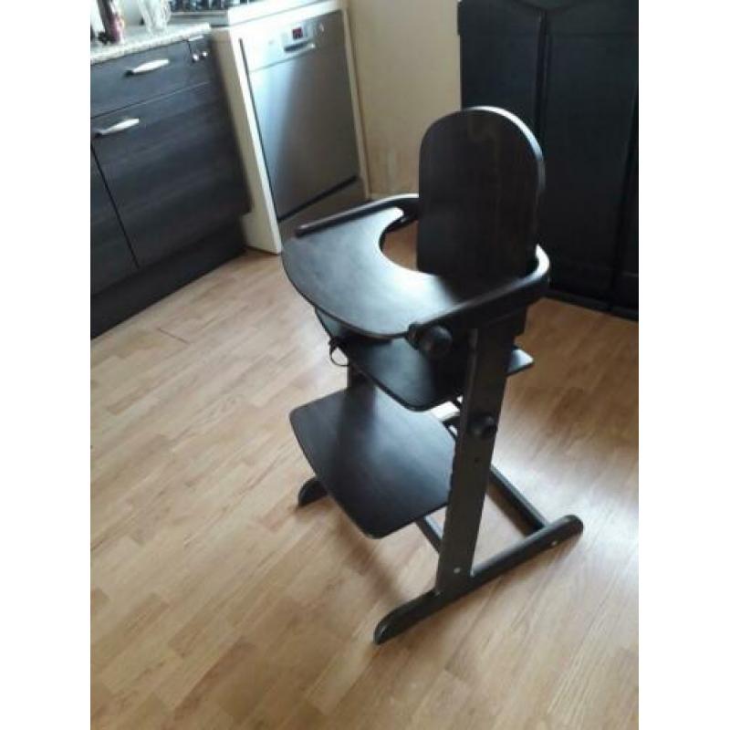 Meegroei kinder stoel, geuther, donkerbruin