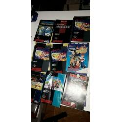 SNES handleidingen mini posters en Nintendo points