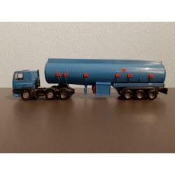 Tekno Daf 85 tank oplegger