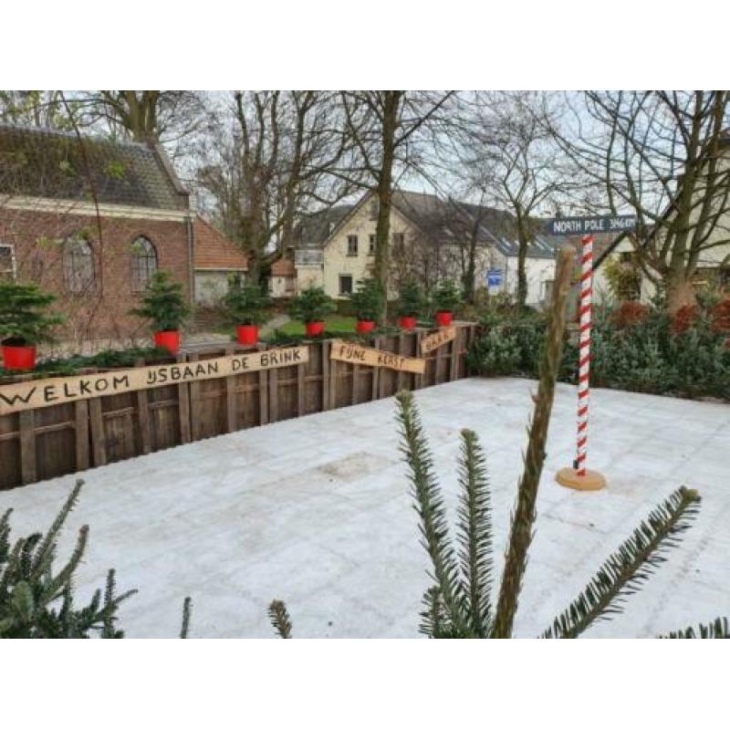 Te koop Schaatsbaan 150m2 inclussief schaatsen