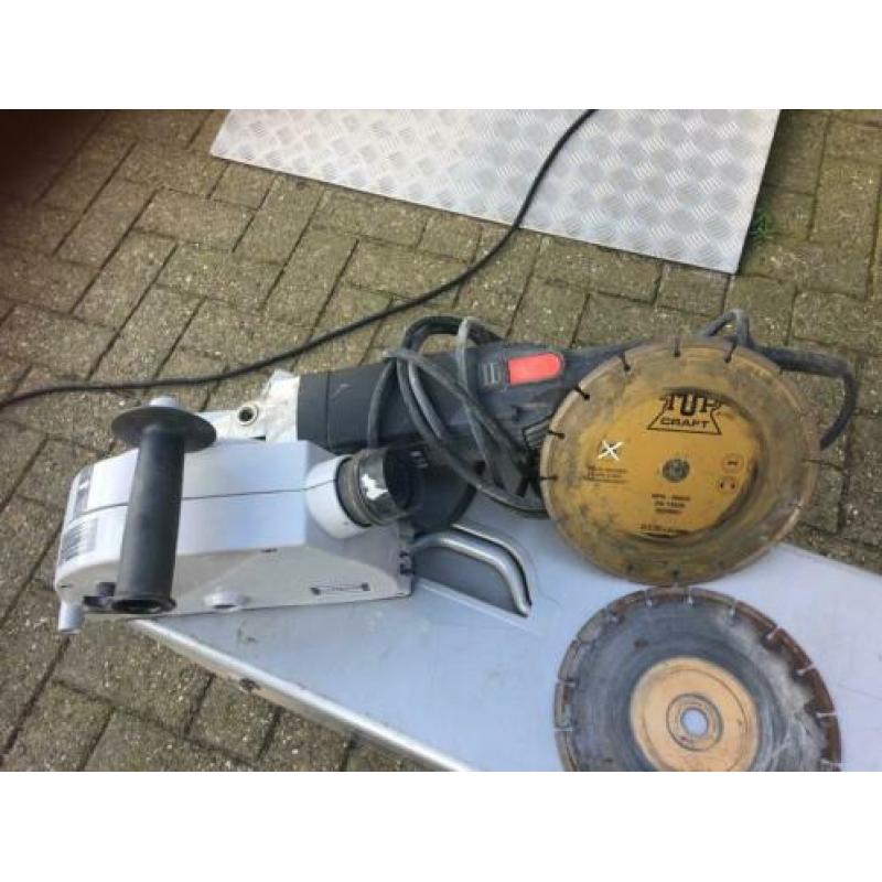 Atlas Copco sleuven slijp / frees machine DME/0 2300 watt