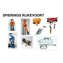 Kettingtakel 3 ton chain hoist Spierings Rijkevoort