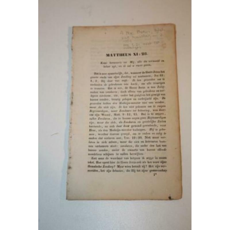Ds. A. Mac Pherson (Nijkerk) - Leerrede over Matth. 11:28