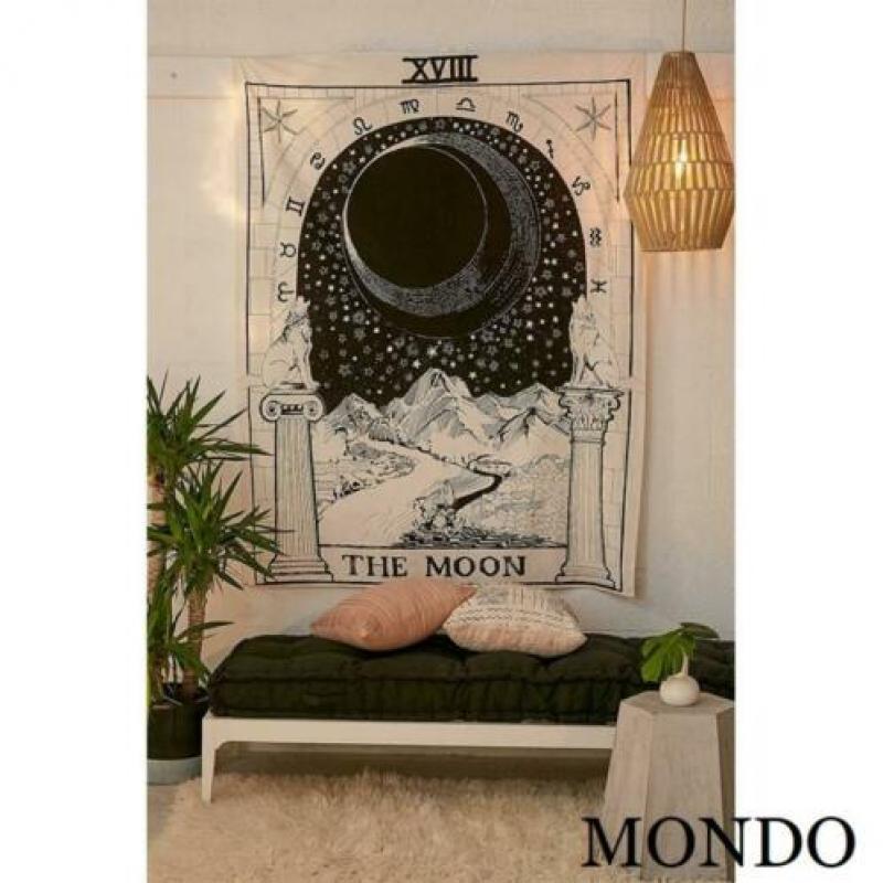 Tapestry dieren planten 170x120 tarot kaart tapijt kleed
