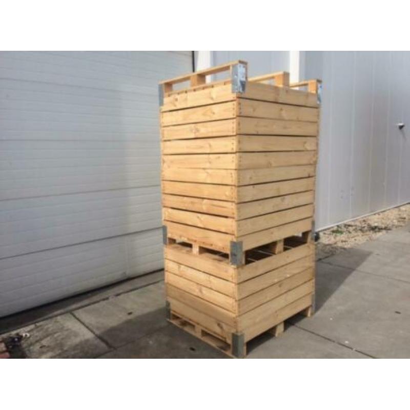 Kuubskisten, Voorraadbakken, Exportbox, Plantenkisten
