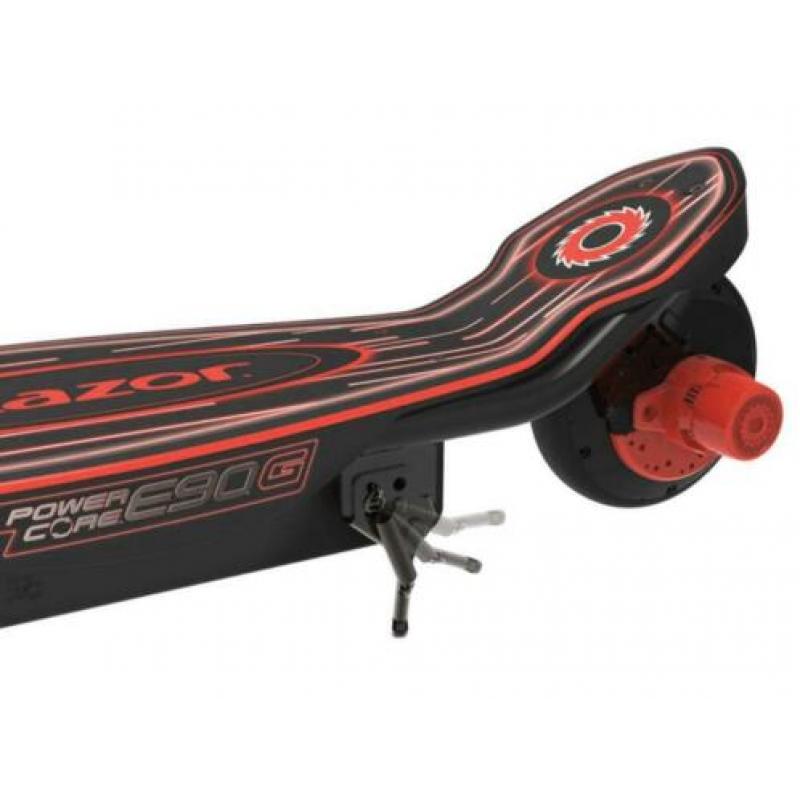 Razor Elektrische Step Kind E90 Power Core Glow Rood €134.95
