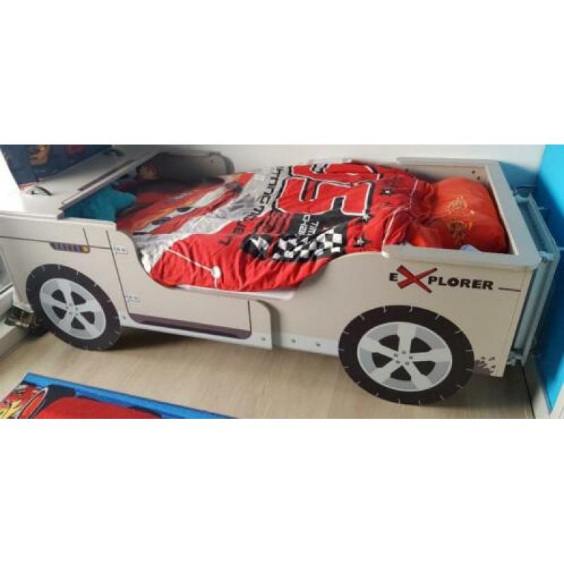 TEAB! Autobed kinderbed jeep bed 1persoons speelbed