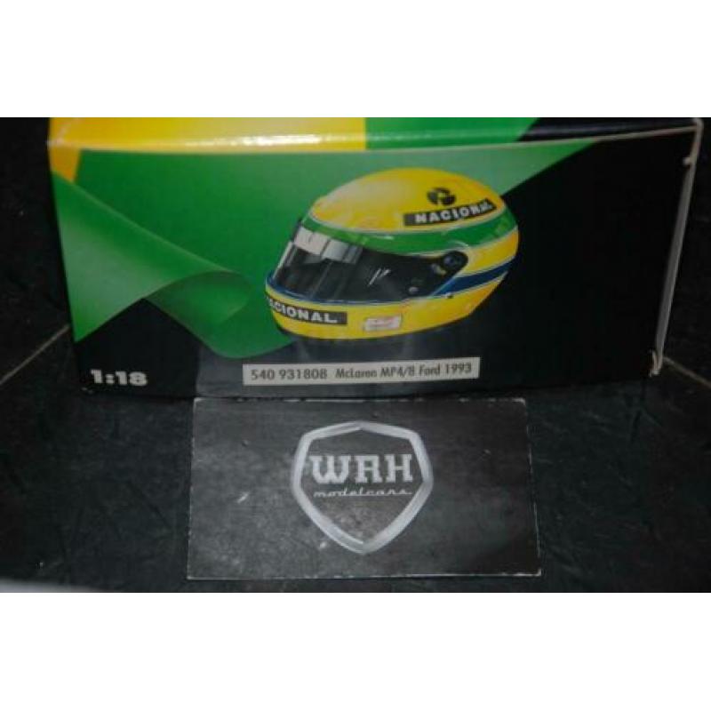 1:18 MCLAREN FORD MP4/8 Senna Minichamps zie info WRH