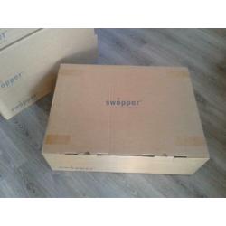 1x Aeris Swopper Classic met Wielen (Grijs), Nieuw!