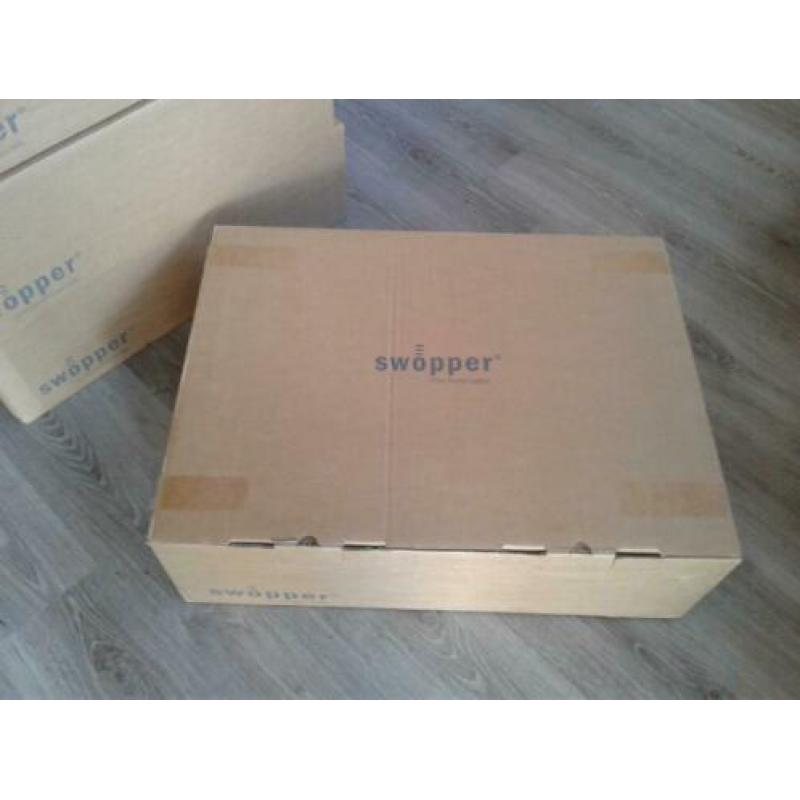 1x Aeris Swopper Classic met Wielen (Grijs), Nieuw!