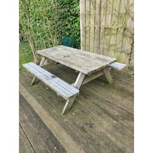 picknick tafel / tafelkleden / parasol-voet