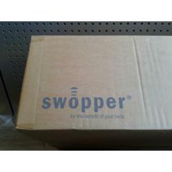 1x Aeris Swopper Classic met Wielen (Grijs), Nieuw!