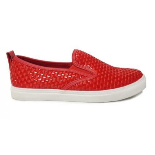 Rode dames schoenen partij - GOFC slip ons