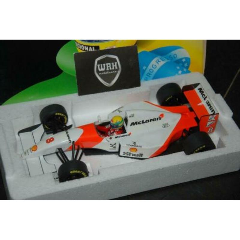 1:18 MCLAREN FORD MP4/8 Senna Minichamps zie info WRH