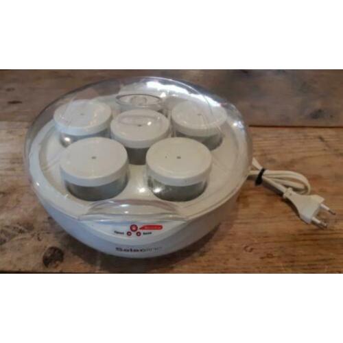 Yoghurt maker, Selecline, voor 6 potjes