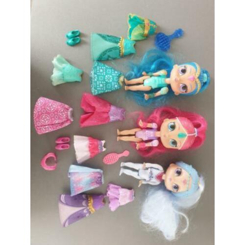 Shimmer en shine poppen