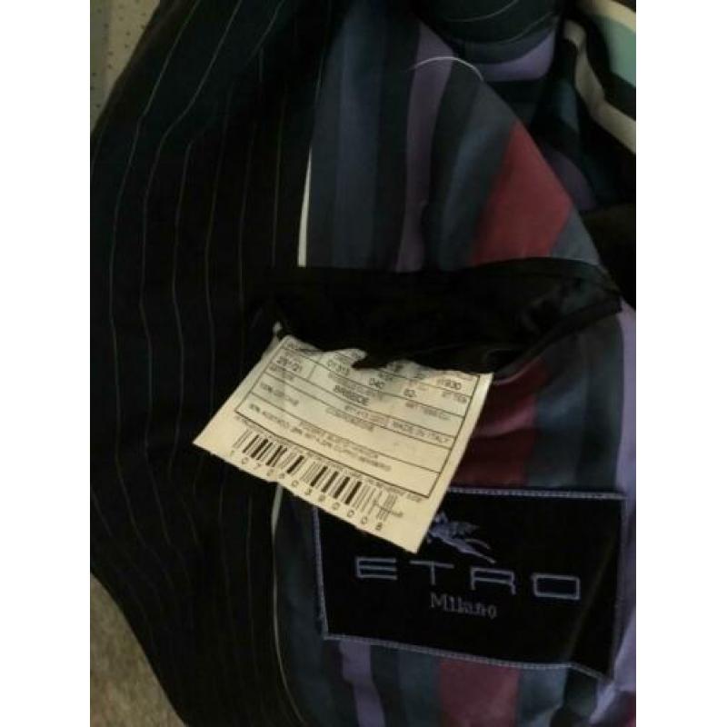 ETRO kostuum , maat 52 ORIGINEEL