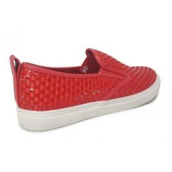Rode dames schoenen partij - GOFC slip ons