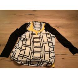 Blouse met bijpassend hemd Expresso, maat 44 ??