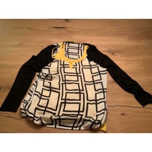 Blouse met bijpassend hemd Expresso, maat 44 ??