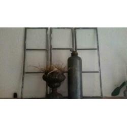 3 Glas in lood raampjes prijs p st