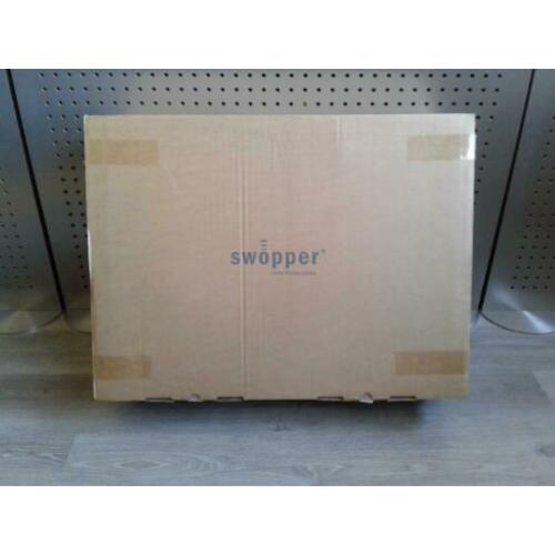 1x Aeris Swopper Classic met Wielen (Grijs), Nieuw!