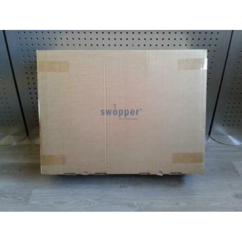 1x Aeris Swopper Classic met Wielen (Grijs), Nieuw!
