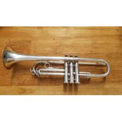 B&F Amati Bes Trompet verzilverd