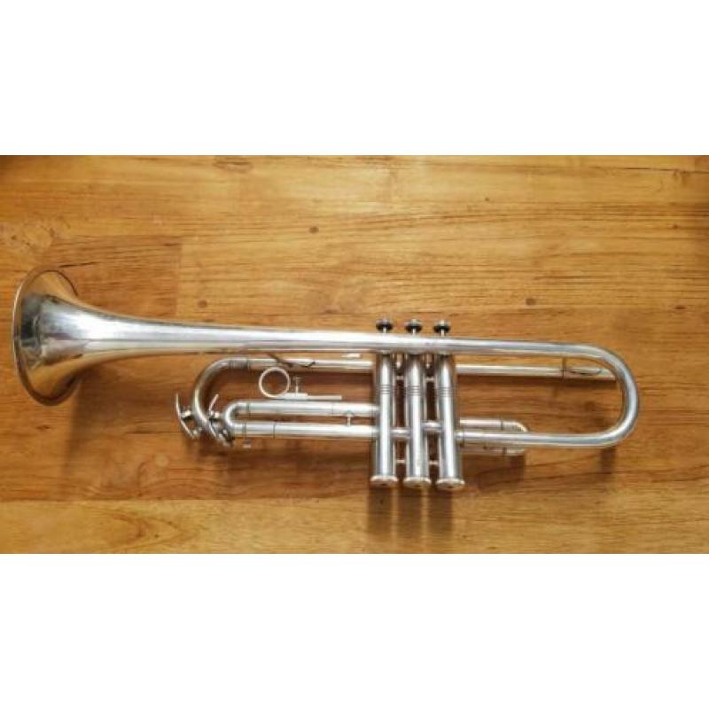 B&F Amati Bes Trompet verzilverd