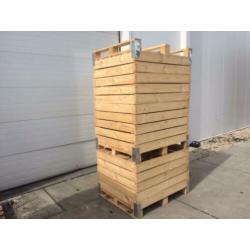 Kuubskisten, Voorraadbakken, Exportbox, Plantenkisten