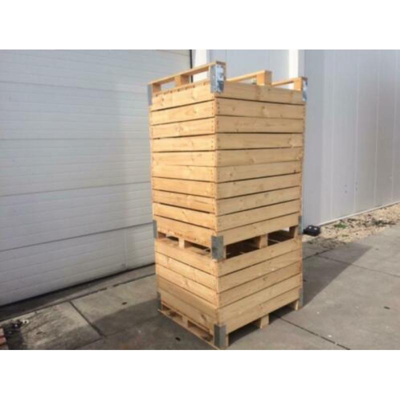 Kuubskisten, Voorraadbakken, Exportbox, Plantenkisten