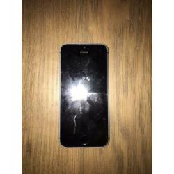 Iphone SE + Hoesje