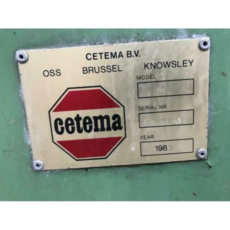 Cetema OV3FC ontbraam trommel machine