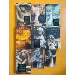 8 boeken van Nicci French en 1 van Sean French