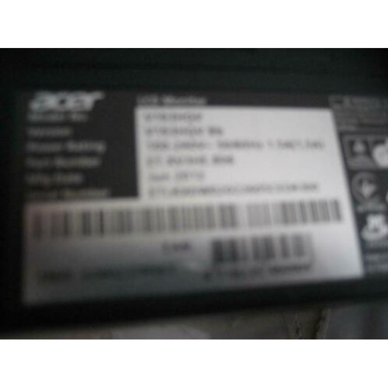 ACER MONITOR met toetsenboard