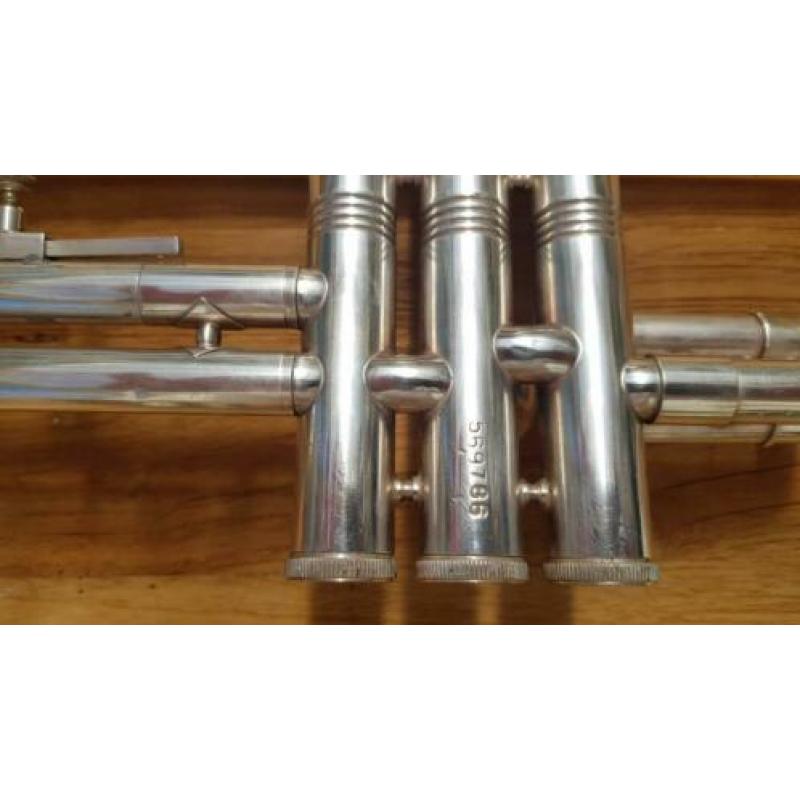 B&F Amati Bes Trompet verzilverd