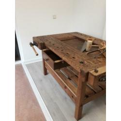 Hele mooie Nooitgedagt werkbank,keukeneiland,sidetable.