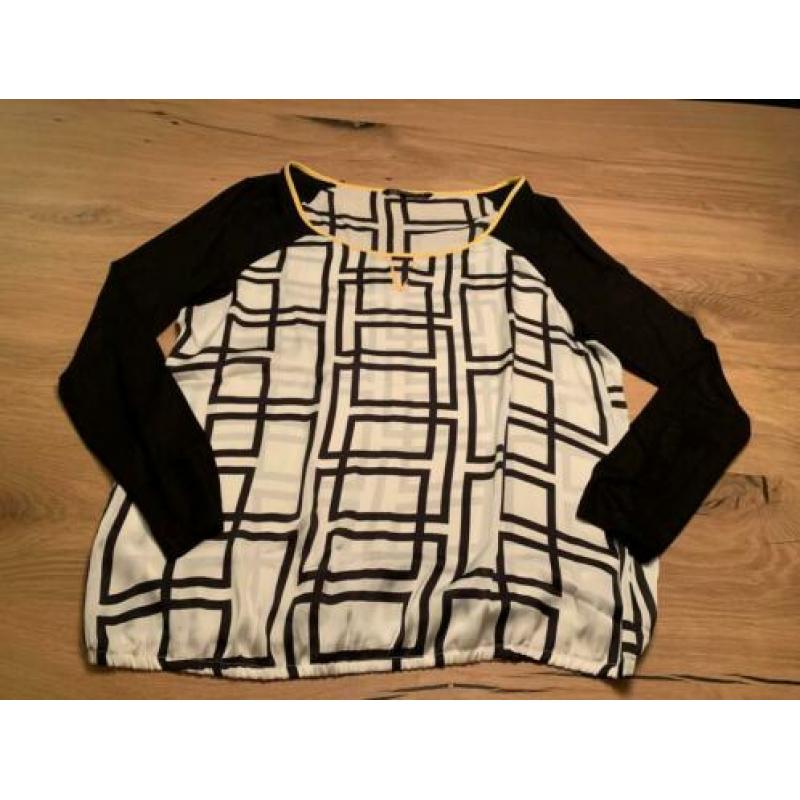 Blouse met bijpassend hemd Expresso, maat 44 ??
