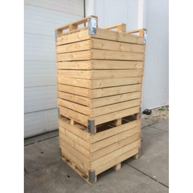 Kuubskisten, Voorraadbakken, Exportbox, Plantenkisten