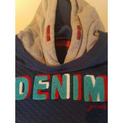Hoodie sweater We 164 jongens blauw