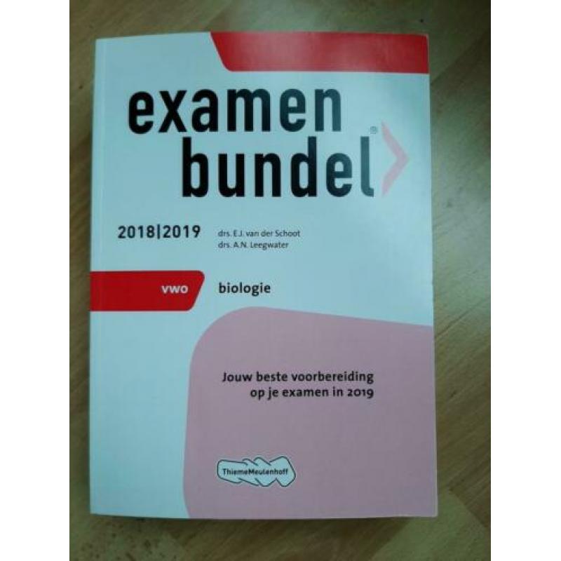 Examenbundels VWO 2018/19 Nederlands